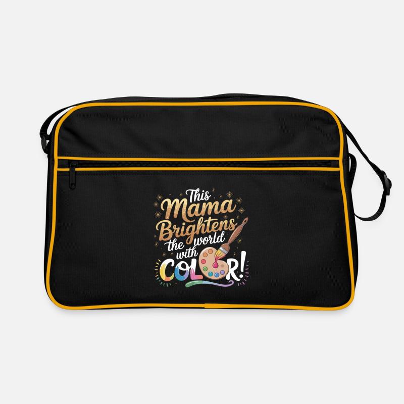 Cette maman apporte de la couleur dans le monde avec des créatifs Sac Retro