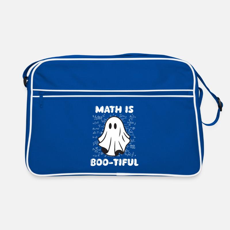Halloween Math Is Boo-tiful Math Ghost Teacher Retro Bag
