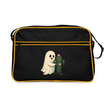 Süßer Geist umarmt Kaktus - Sac Retro - noir/or - Devant