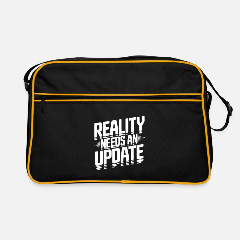 Reality Needs an Update Retro Bag