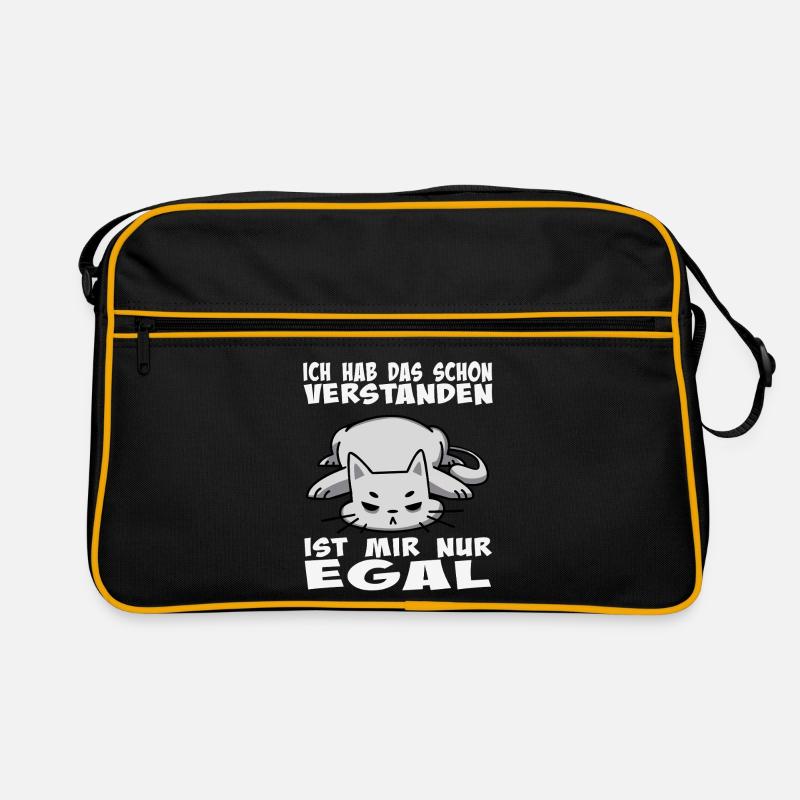 Le dicton du chat comprend que cela n’a pas d’importance Sac Retro
