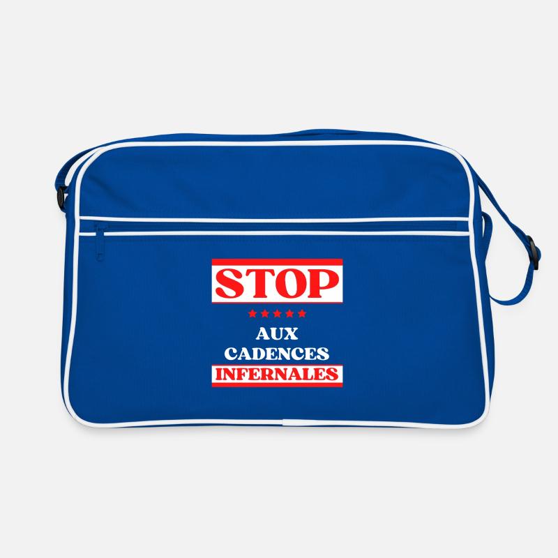 STOP the infernal pace Retro Bag