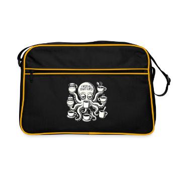 I need all eight cups - Retro Bag - black/gold - Front