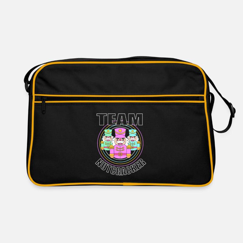 Nutcracker Christmas Retro Bag