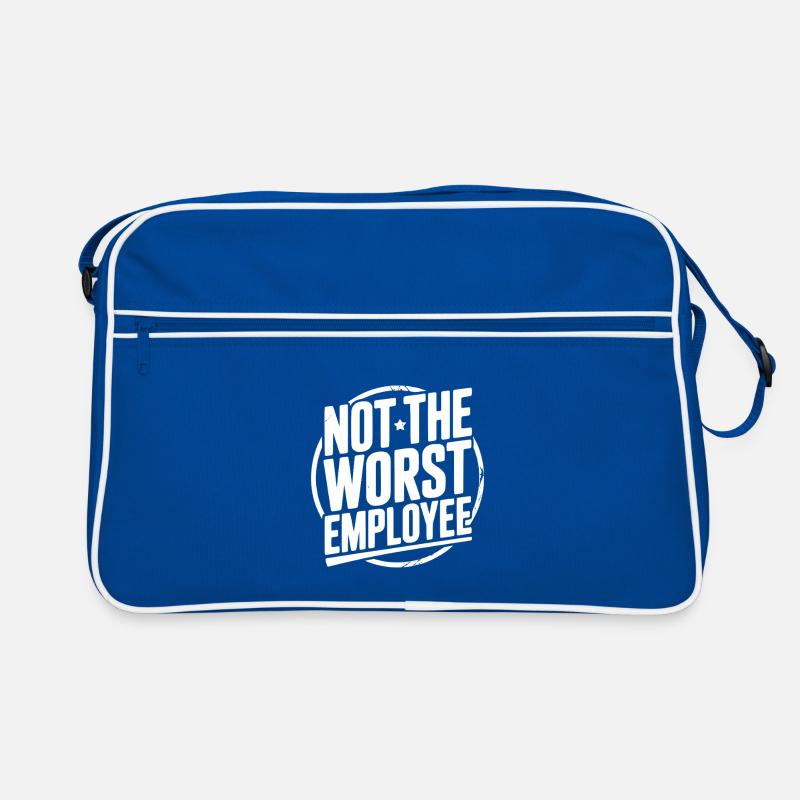 Nicht der schlechteste Mitarbeiter Retro Tasche