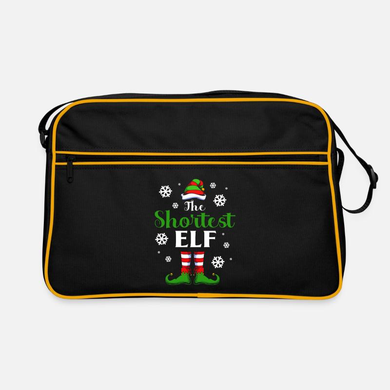 Elfe Elf Weihnachtsgeschenk Retro Tasche