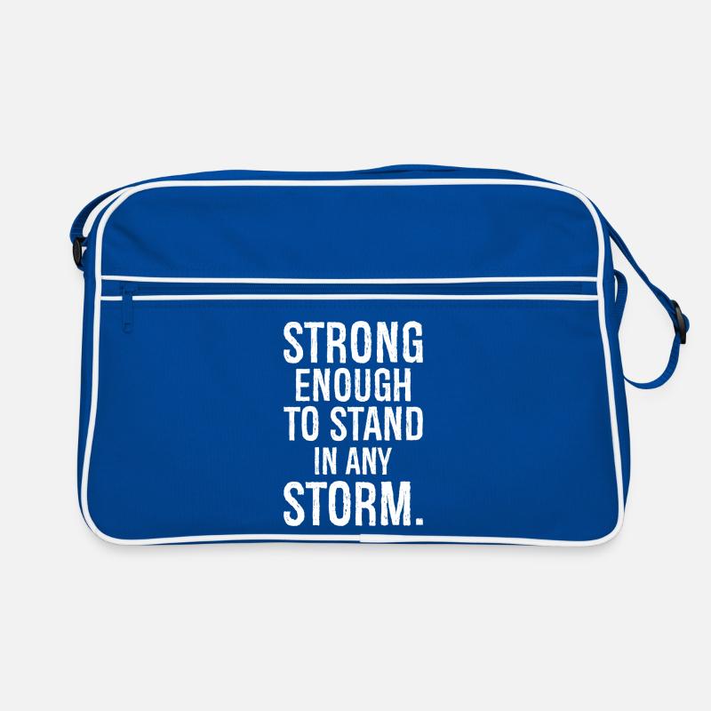 strong enough to stand in any storm Retro Bag