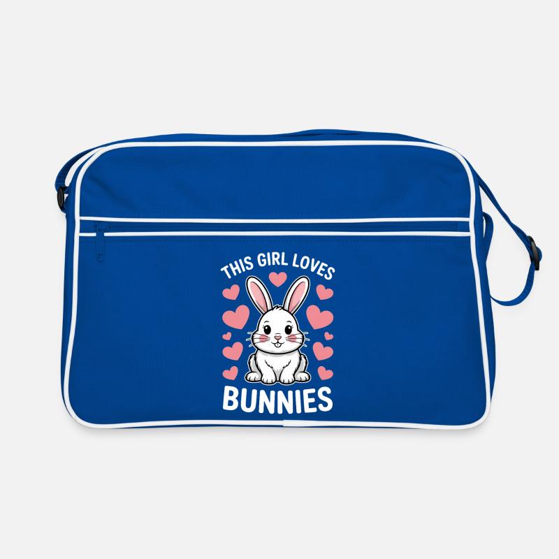 Bunny Saying Girl Rabbit Fun Bunny Gift Retro Bag