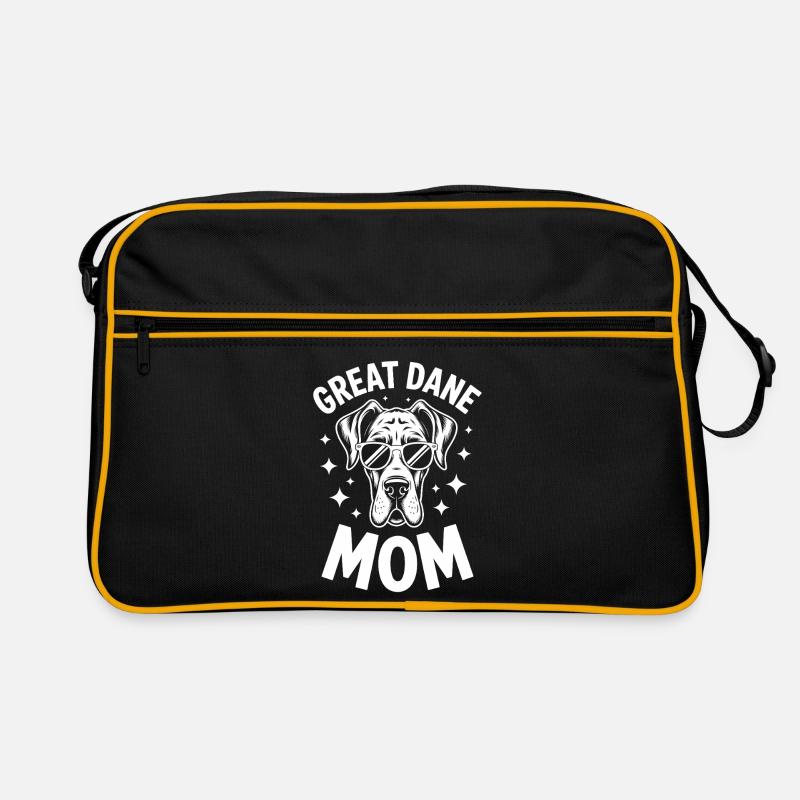Great Dane Saying Funny Great Dane Gift Retro Bag