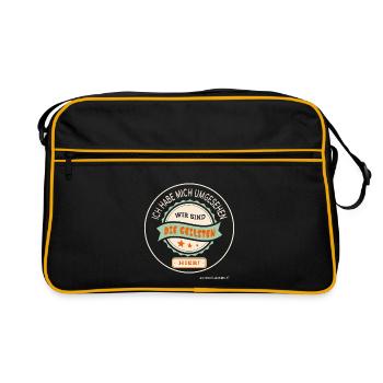 We are the hottest – Retro Team Design - Retro Bag - black/gold - Front