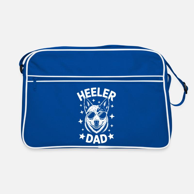 Australian Cattle Dog Lustiges Heeler Geschenk Retro Tasche