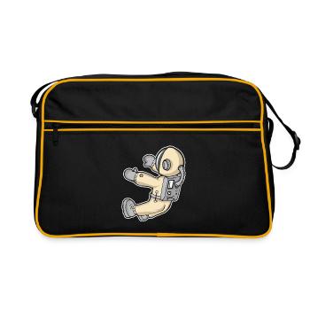 Space - Retro Bag - black/gold - Front