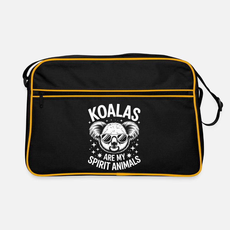 Koala Spruch Koalas Lustiges Koala Geschenk Retro Tasche