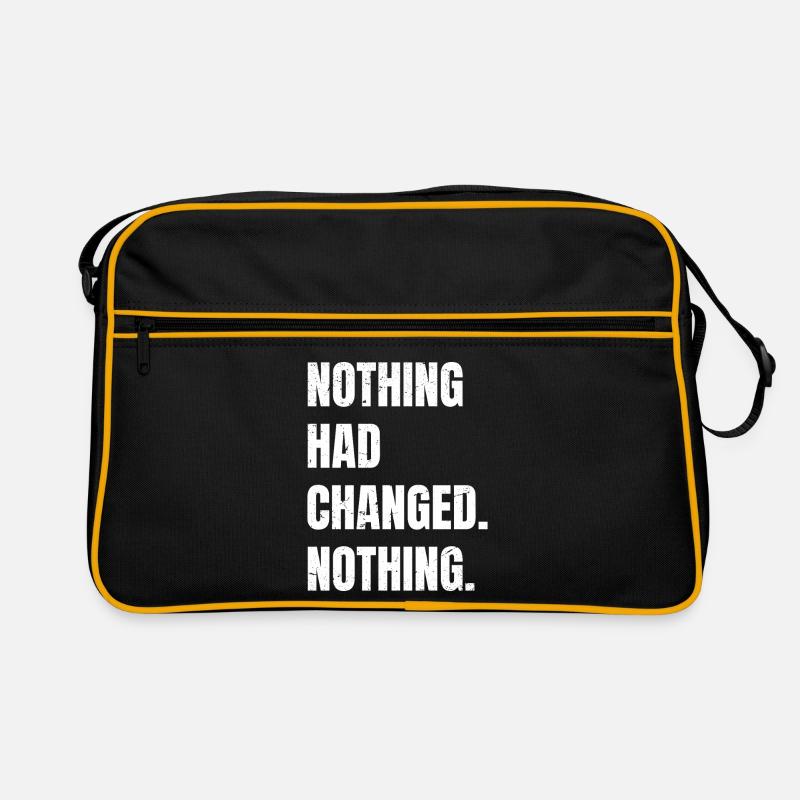 Rien n’avait changé, rien Sac Retro