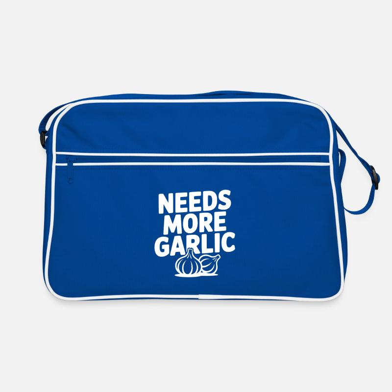 Needs More Garlic Retro Bag