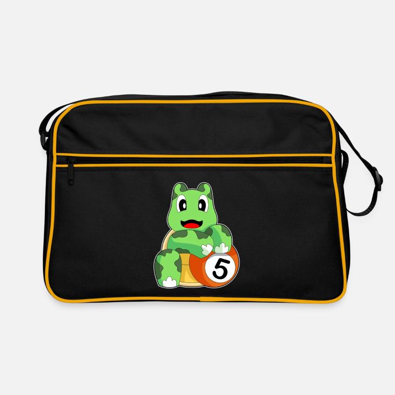 Schildkröte Billiard Queue Sport Retro Tasche