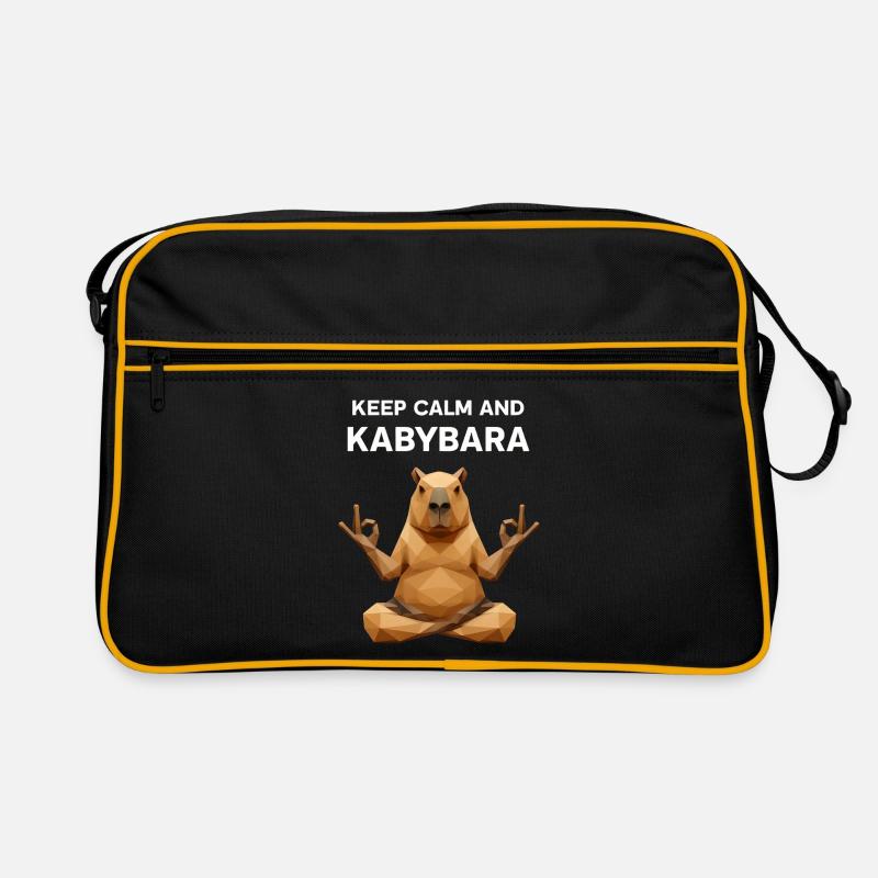 Keep Calm Kabybara Retro Bag