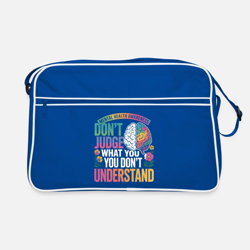 Ne juge pas ce que tu ne comprends pas Sac Retro
