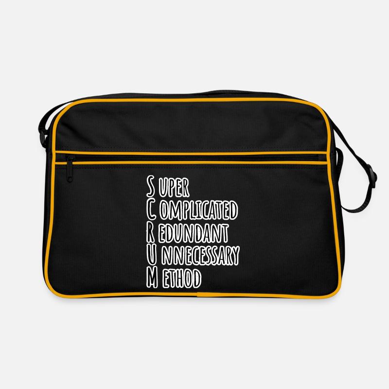 SCRUM Master has agilely developed the Daily Backlog Refinement Retro Bag