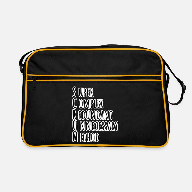 Scrum Master Daily Team Backlog Refinement! Agil! Retro Tasche