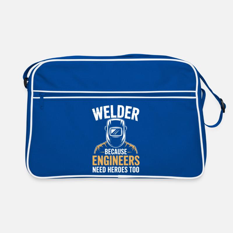 Welder Saying Profession Funny Welder Gift Retro Bag