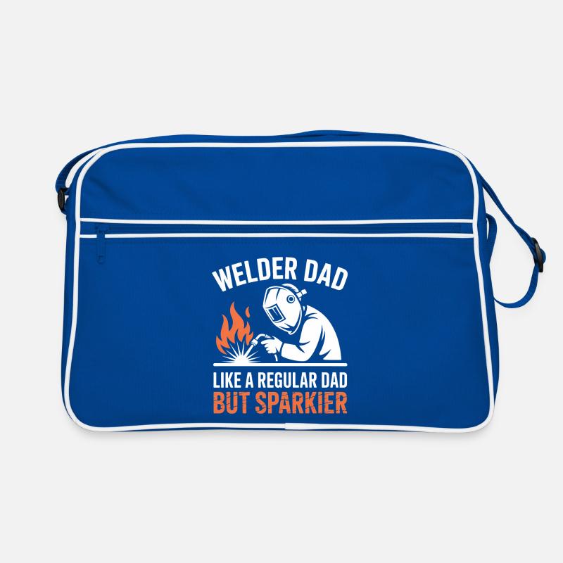 Welder Saying Profession Funny Welder Gift Retro Bag