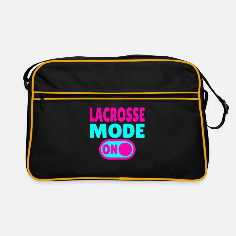 Lacrosse Mode ON Retro Tasche