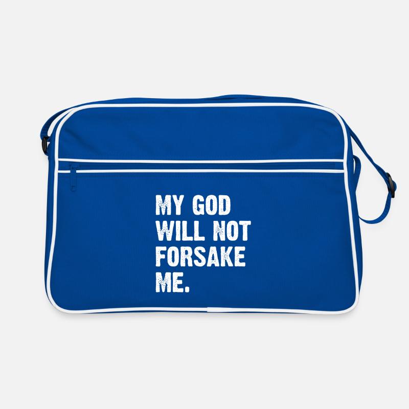 Mon Dieu ne m’abandonnera pas Sac Retro