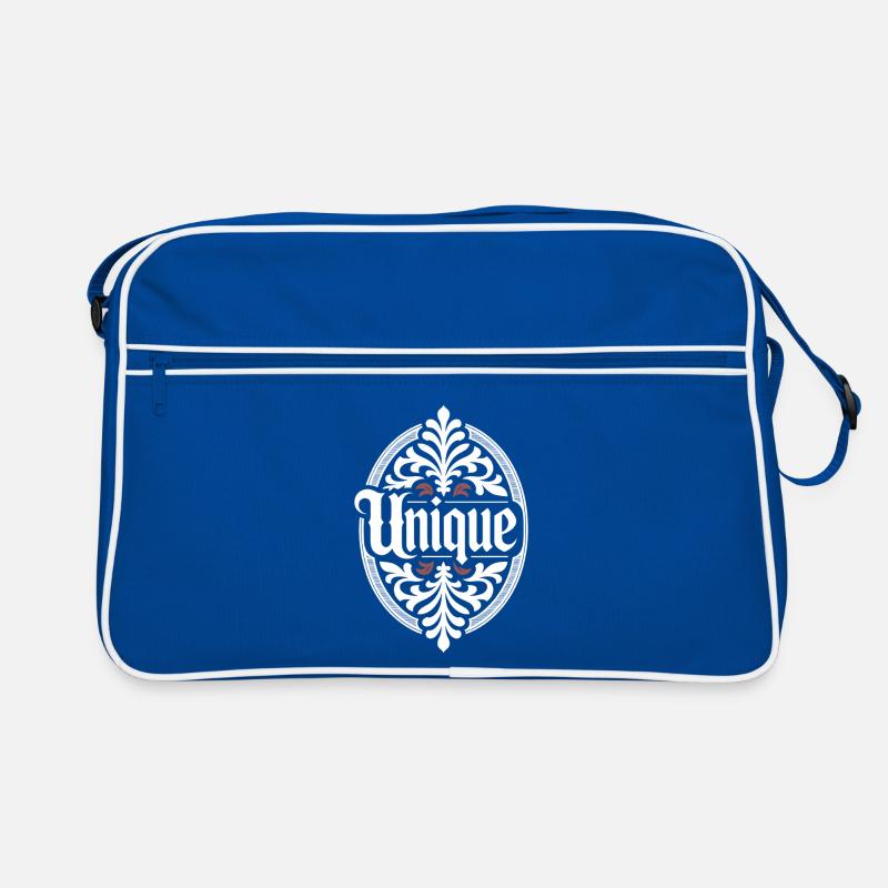 Unique Einzigartig Unikat Selbstwert Einzig Artig Retro Tasche