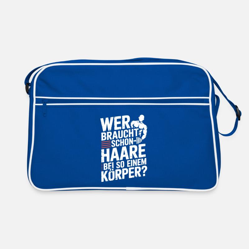 Bald Who Needs Hair Bald Bald Retro Bag