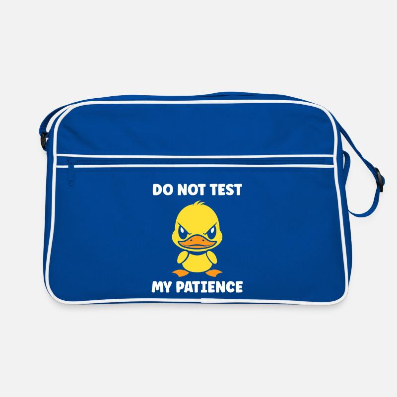 Grumpy Duckling Patience Retro Bag