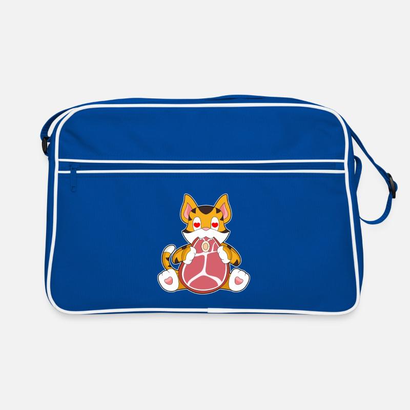 Tiger Fleisch Retro Tasche