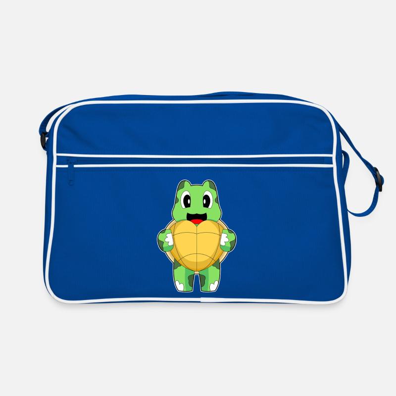 Turtle Heart Retro Bag