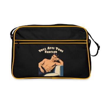 Toni's Fanclub - Retro Bag - black/gold - Front