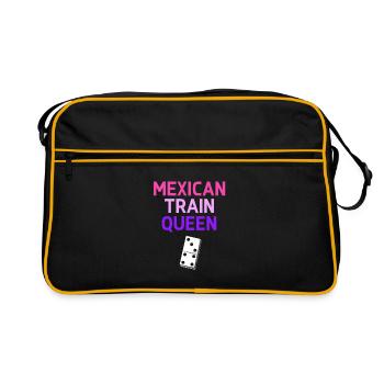 Domino Mexican Train - Retro Bag - black/gold - Front