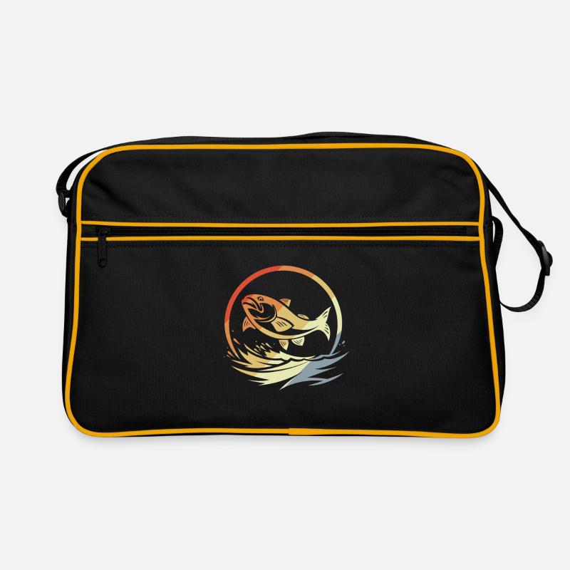 Pêche de style rétro Sac Retro