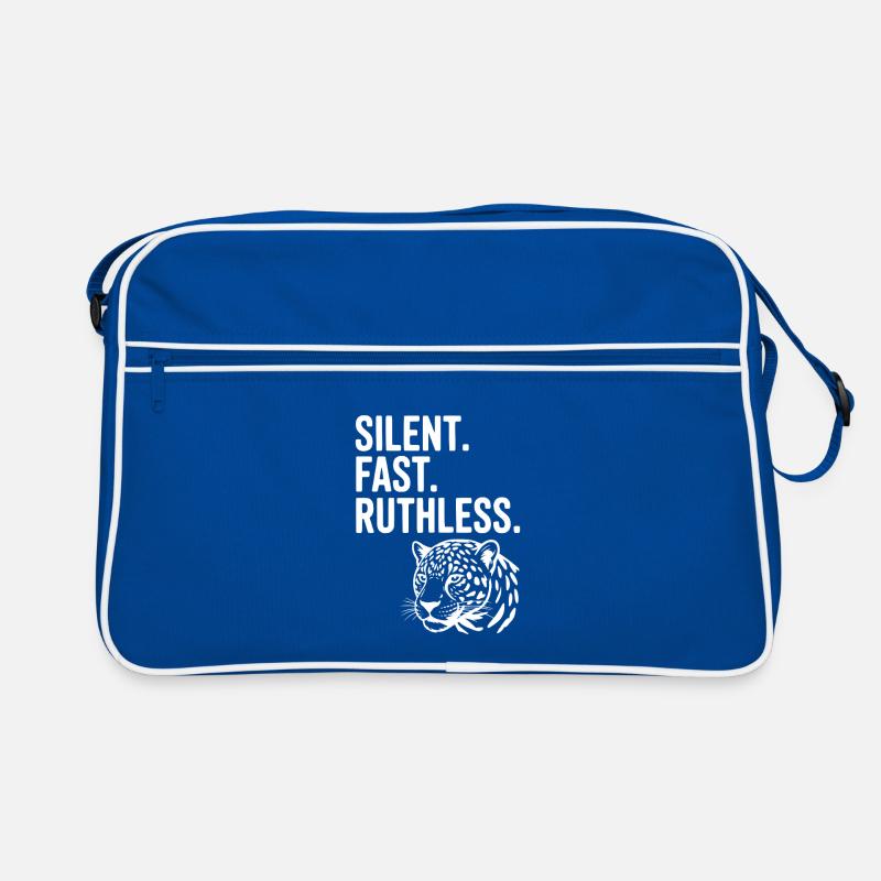 Silent. Fast. Ruthless. Retro Bag