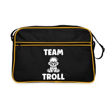 Troll  - Sac Retro - noir/or - Devant