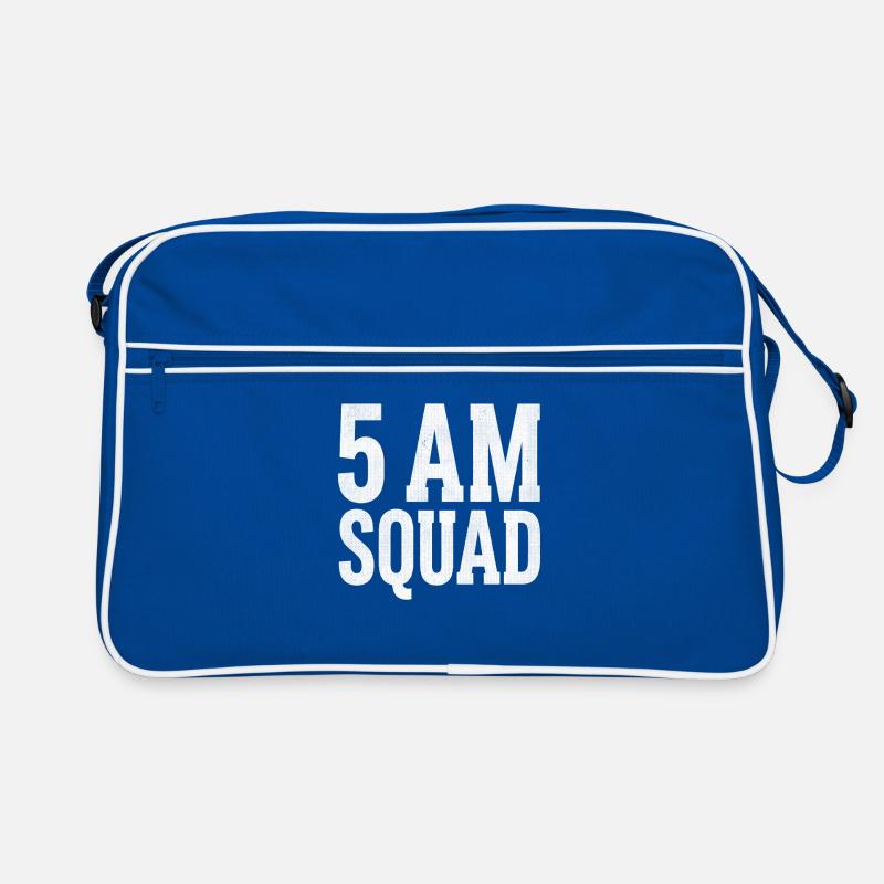 5AM SQUAD Morgengruppe Retro Tasche
