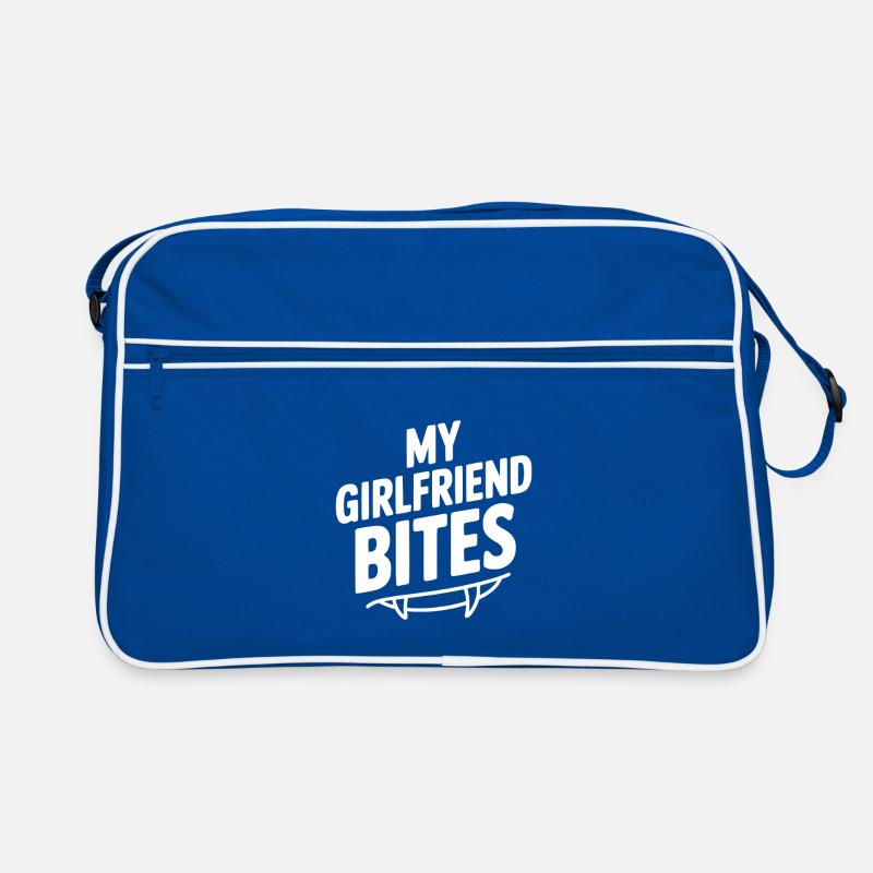 My Girlfriend Bites Retro Bag