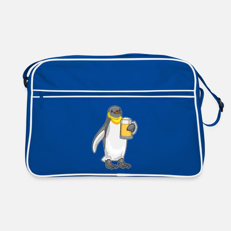 Pinguin Bier Retro Tasche