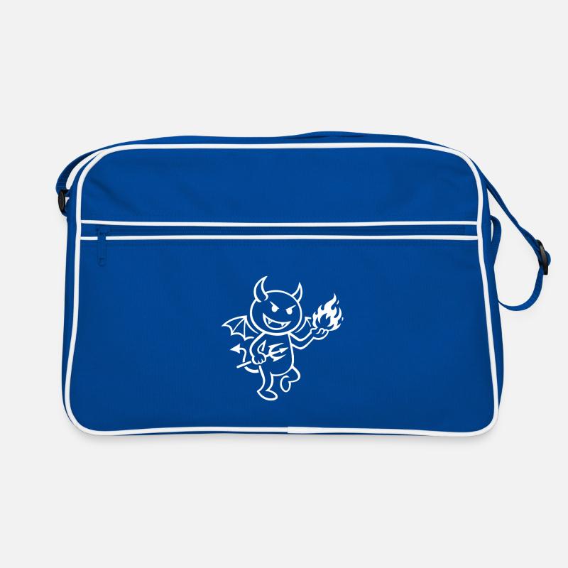 Fire Demon with Flame Ball - Devil Retro Bag