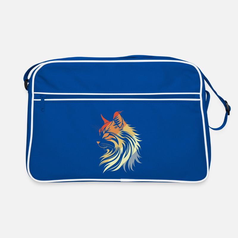 Style rétro du chat Sac Retro