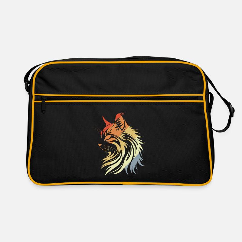 Style rétro du chat Sac Retro
