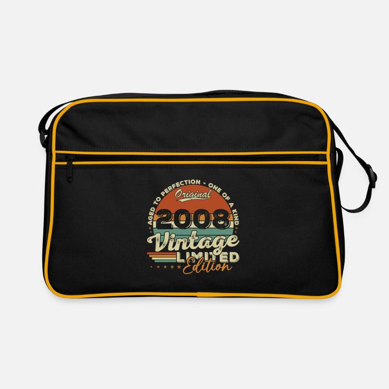 2008 Vintage Retro Birthday Gift Retro Bag