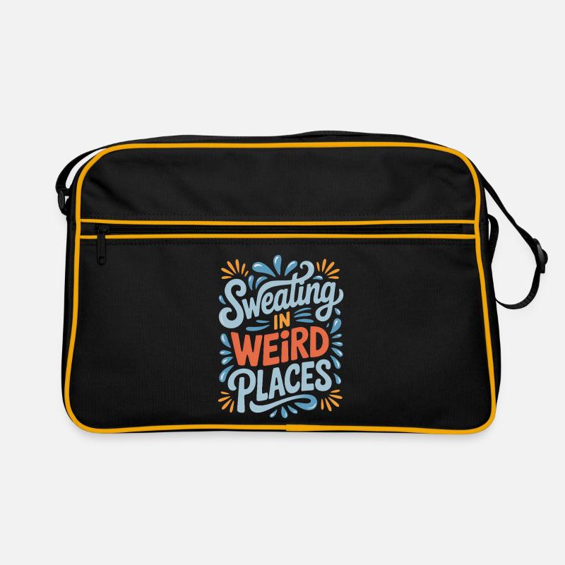Dictions de transpiration Drôle de cadeau de transpiration Sac Retro