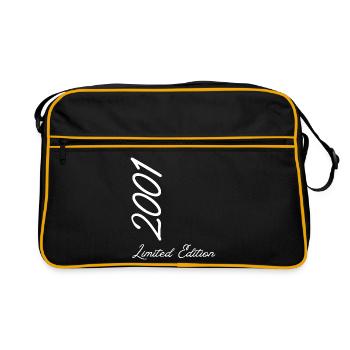 Année 2001 édition limitée - Sac Retro - noir/or - Devant