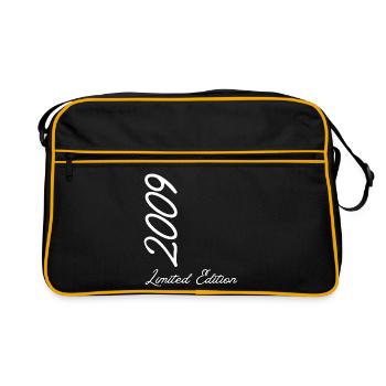 Year 2009 Limited Edition - Retro Bag - black/gold - Front