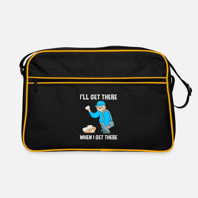 Post Poststempel Postbote Retro Tasche