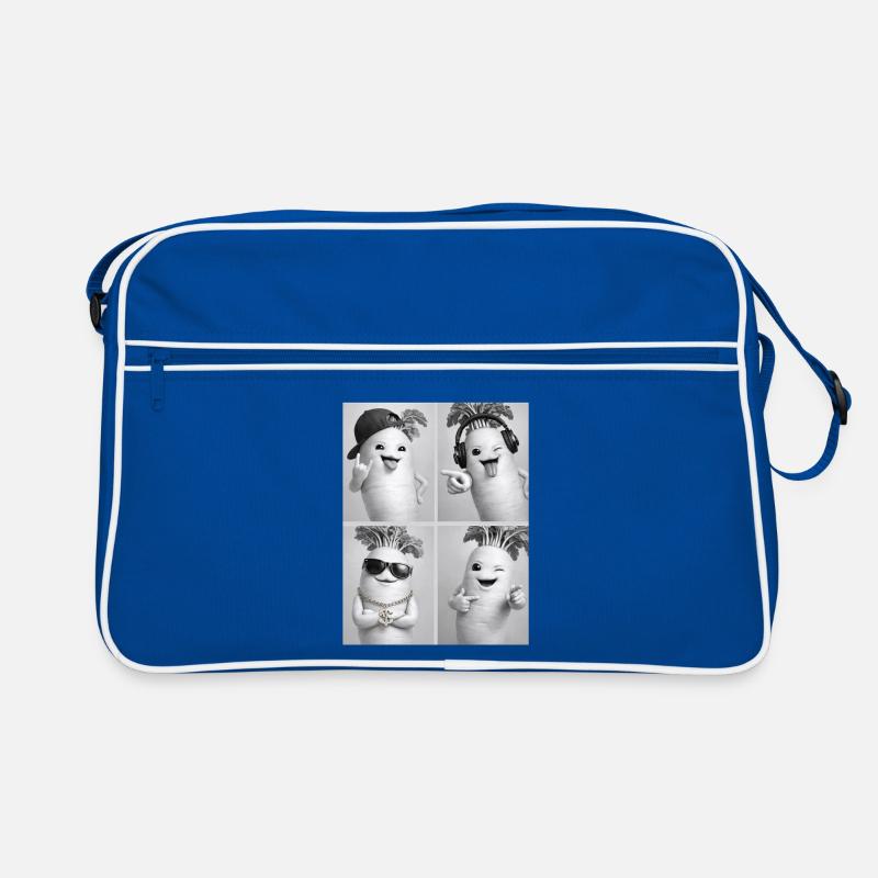 Daikon Radish Retro Tasche